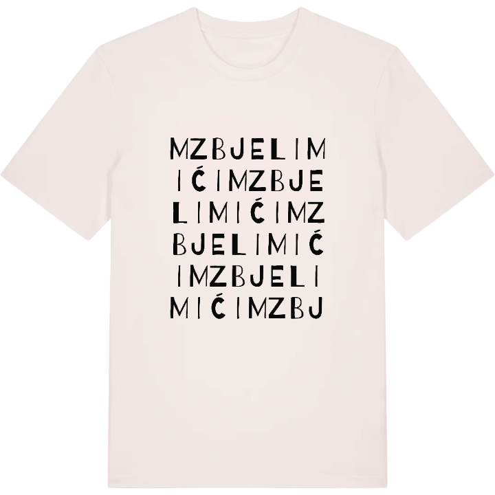 MZ Bjelimići ordlek t-shirt – t-shirt från PinShirt