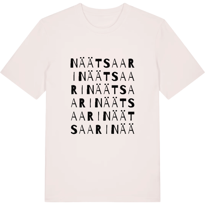 Näätsaari ordlek t-shirt – t-shirt från PinShirt