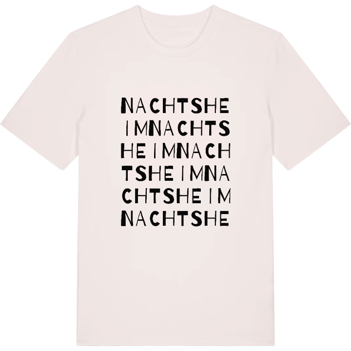 Nachtsheim ordlek t-shirt – t-shirt från PinShirt
