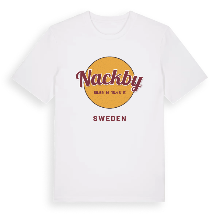 Nackby cirkel t-shirt – t-shirt från PinShirt