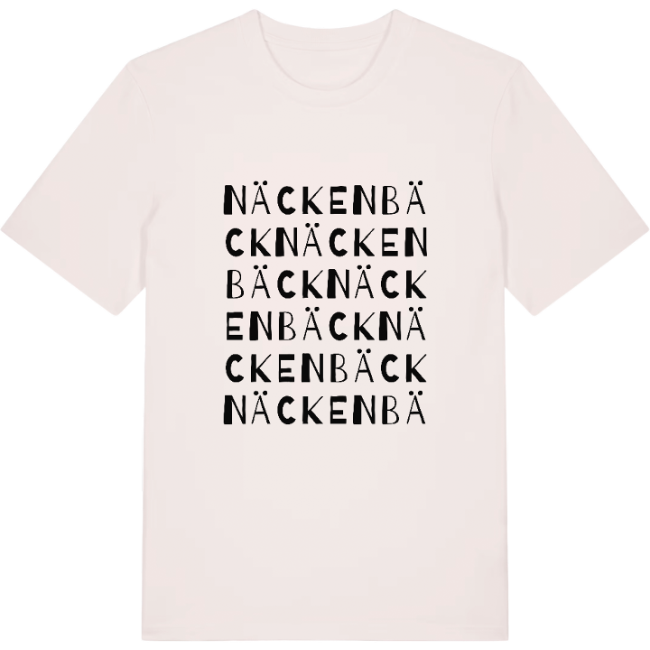 Näckenbäck ordlek t-shirt – t-shirt från PinShirt