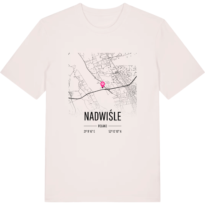 Nadwiśle karta t-shirt – t-shirt från PinShirt