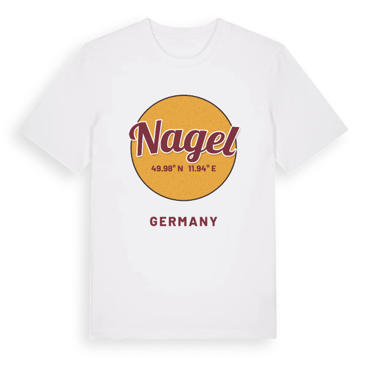 Nagel cirkel t-shirt – t-shirt från PinShirt