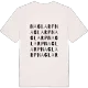 Naglarp ordlek t-shirt