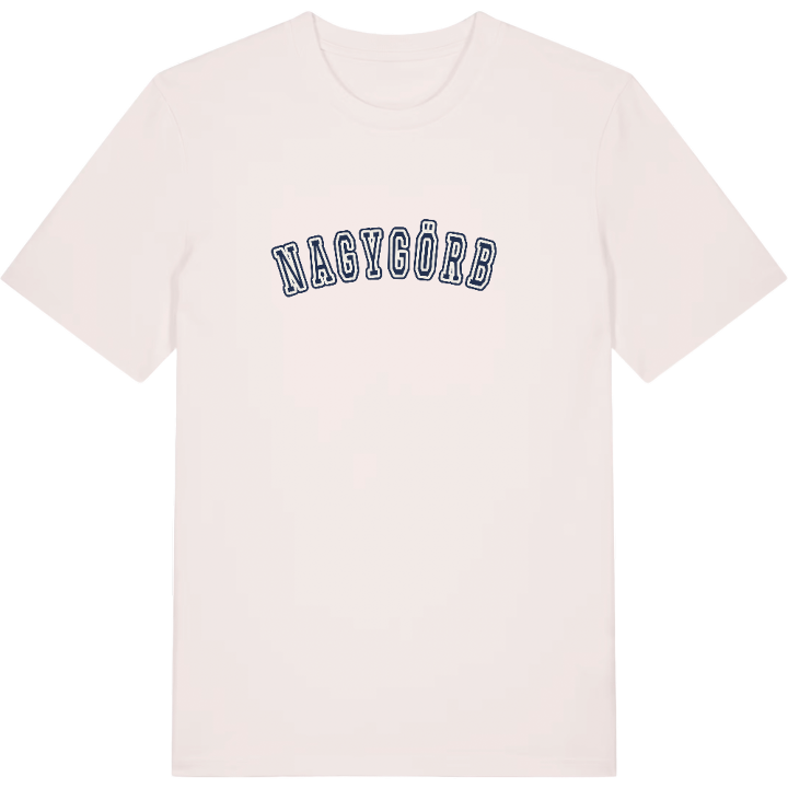 Nagygörbő college t-shirt – t-shirt från PinShirt