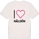 Jag älskar Näldön t-shirt stort tryck