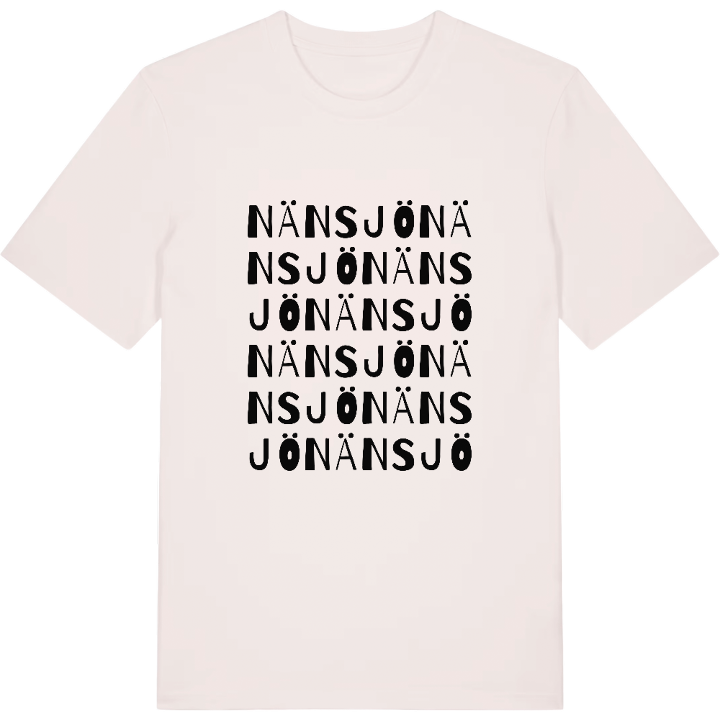 Nänsjö ordlek t-shirt – t-shirt från PinShirt