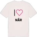 Jag älskar När t-shirt stort tryck