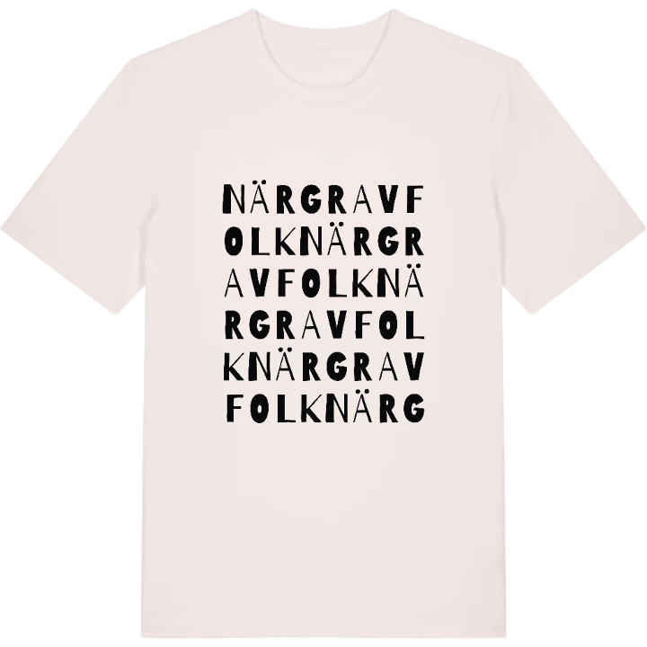 När Gravfolk ordlek t-shirt – t-shirt från PinShirt