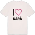 Jag älskar Närå t-shirt stort tryck