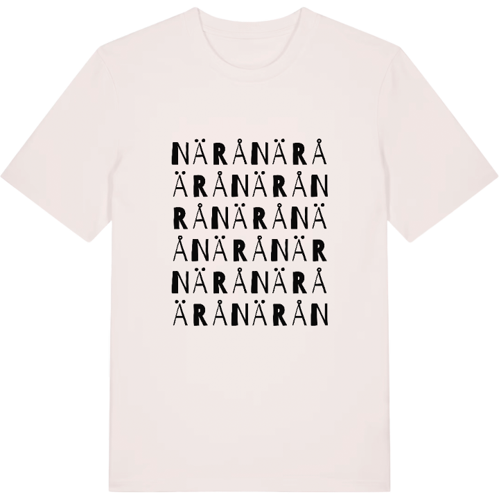 Närå ordlek t-shirt – t-shirt från PinShirt