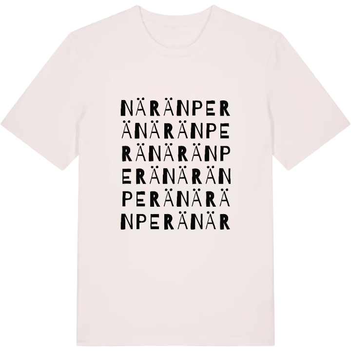 Näränperä ordlek t-shirt – t-shirt från PinShirt