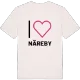 Jag älskar Näreby t-shirt stort tryck