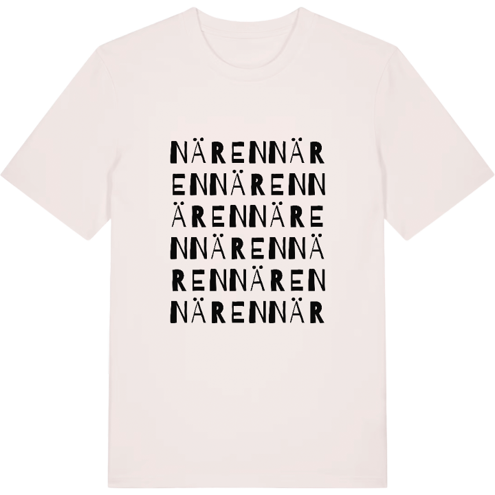 Nären ordlek t-shirt – t-shirt från PinShirt