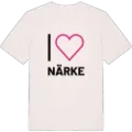 Jag älskar Närke t-shirt stort tryck