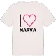 Jag älskar Narva t-shirt stort tryck