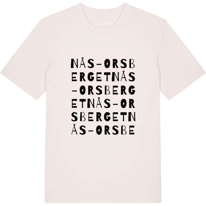 Nås-Orsberget ordlek t-shirt – t-shirt från PinShirt