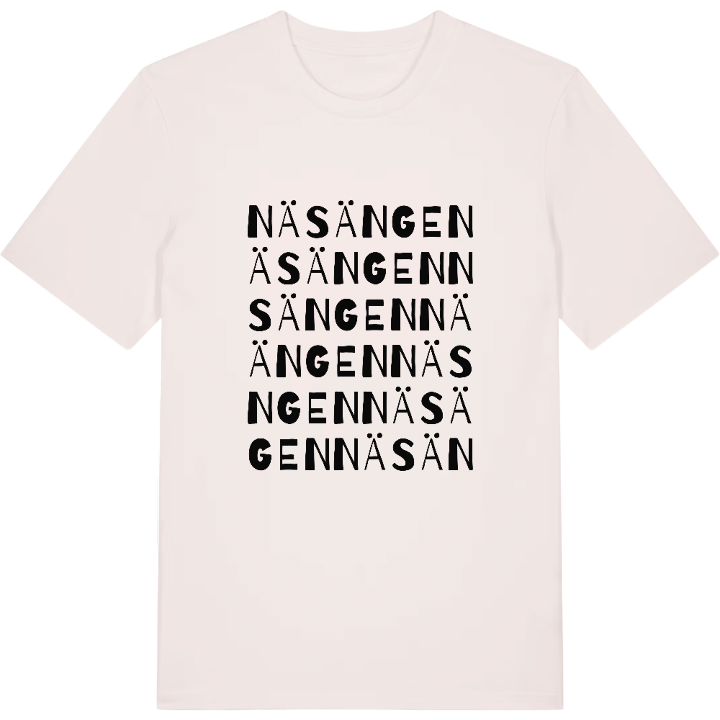Näsängen ordlek t-shirt – t-shirt från PinShirt