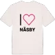 Jag älskar Näsby t-shirt stort tryck