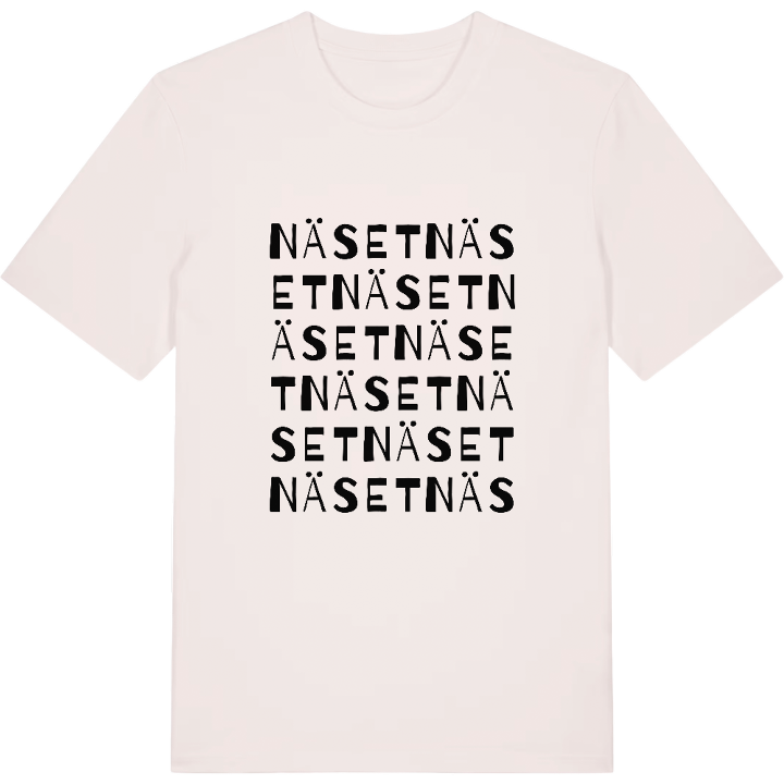 Näset ordlek t-shirt – t-shirt från PinShirt