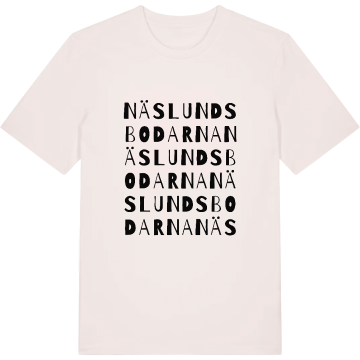 Näslundsbodarna ordlek t-shirt – t-shirt från PinShirt