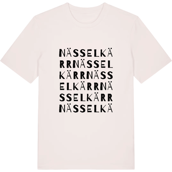 Nässelkärr ordlek t-shirt – t-shirt från PinShirt