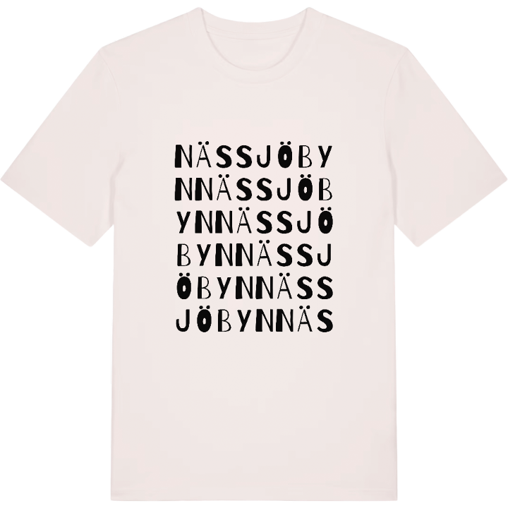 Nässjöbyn ordlek t-shirt – t-shirt från PinShirt