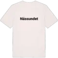 Nässundet fetstil t-shirt