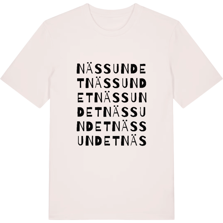 Nässundet ordlek t-shirt – t-shirt från PinShirt
