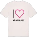 Jag älskar Nästorpet t-shirt stort tryck