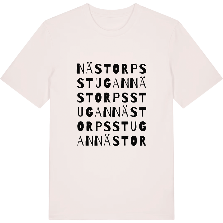 Nästorpsstugan ordlek t-shirt – t-shirt från PinShirt