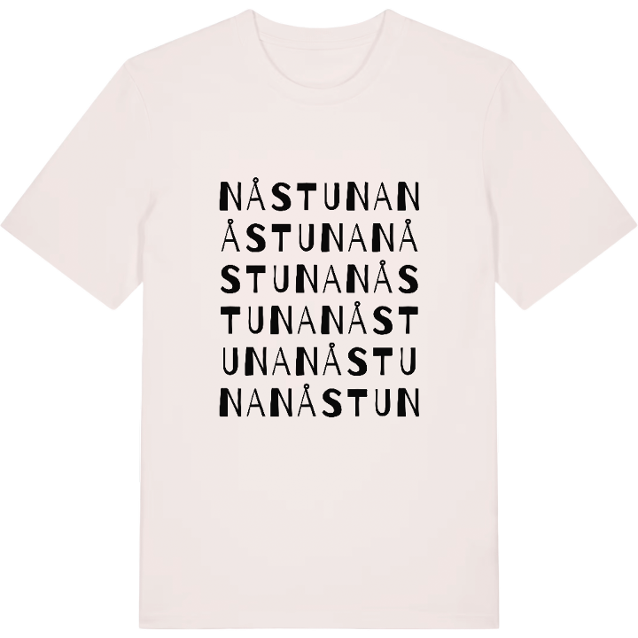 Nåstuna ordlek t-shirt – t-shirt från PinShirt