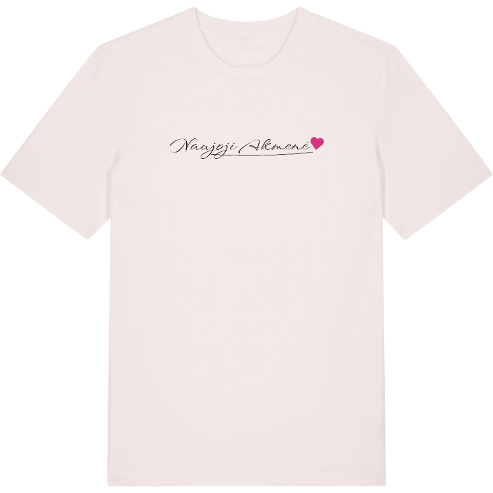Naujoji Akmenė hjärta t-shirt – t-shirt från PinShirt