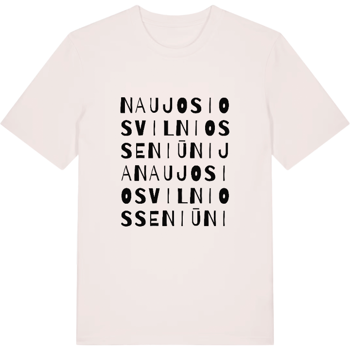 Naujosios Vilnios seniūnija ordlek t-shirt – t-shirt från PinShirt