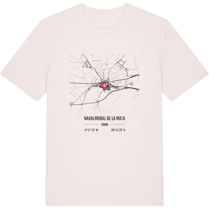 Navalmoral de la Mata karta t-shirt – t-shirt från PinShirt
