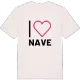 Jag älskar Nave t-shirt stort tryck