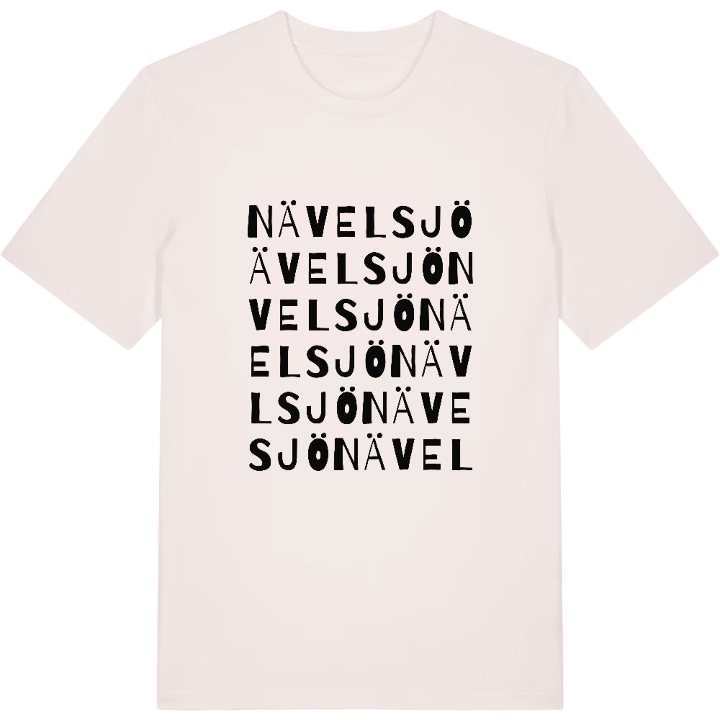 Nävelsjö ordlek t-shirt – t-shirt från PinShirt