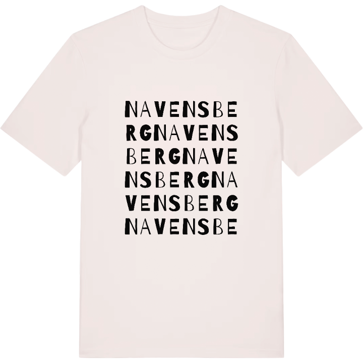 Navensberg ordlek t-shirt – t-shirt från PinShirt
