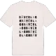 Näverkago ordlek t-shirt