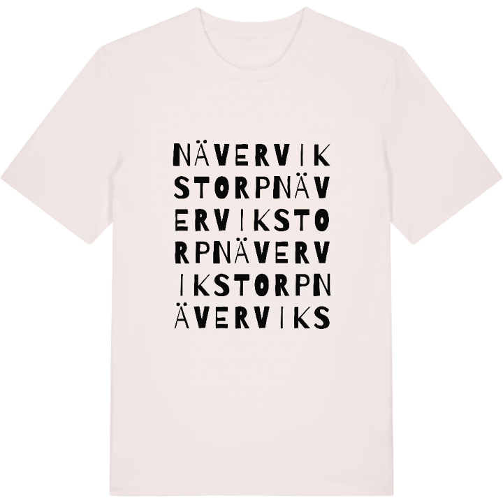 Nävervikstorp ordlek t-shirt – t-shirt från PinShirt