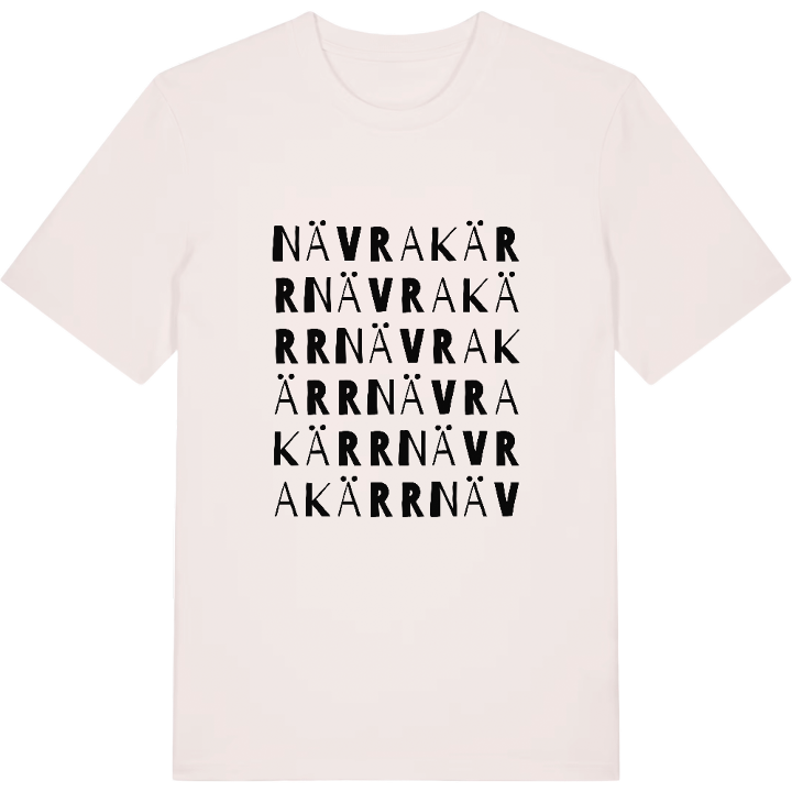 Nävrakärr ordlek t-shirt – t-shirt från PinShirt
