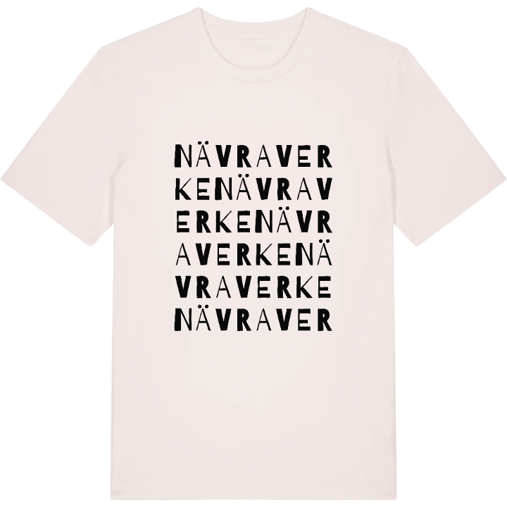 Nävraverke ordlek t-shirt – t-shirt från PinShirt