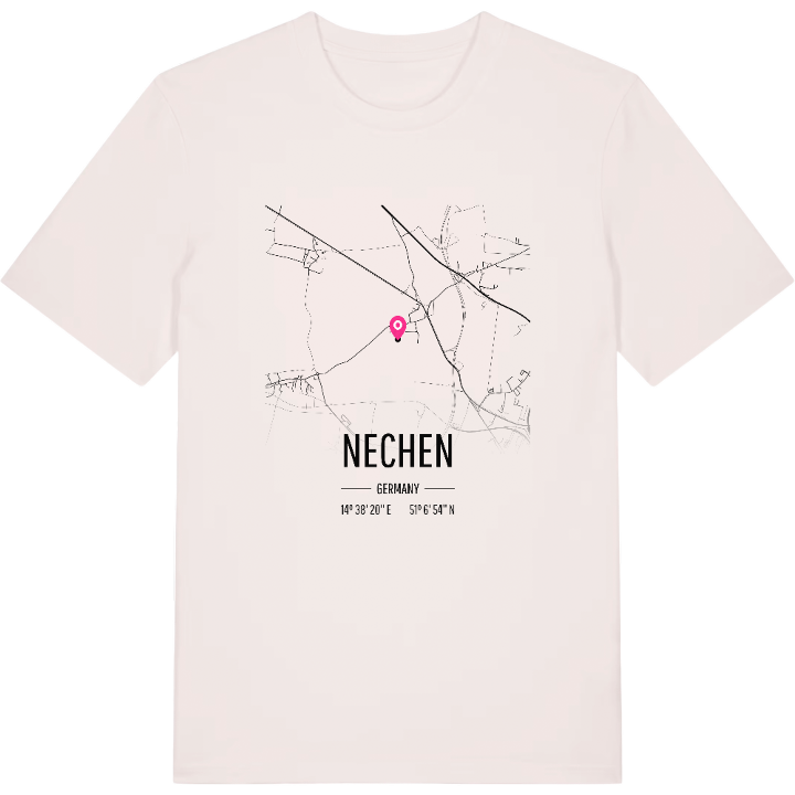 Nechen karta t-shirt – t-shirt från PinShirt