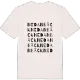 Nedanbäck ordlek t-shirt