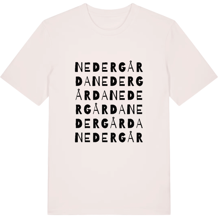 Nedergårda ordlek t-shirt – t-shirt från PinShirt