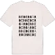 Nedergården ordlek t-shirt