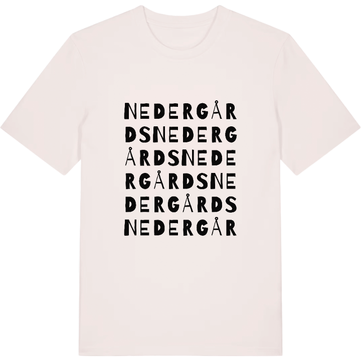 Nedergårds ordlek t-shirt – t-shirt från PinShirt