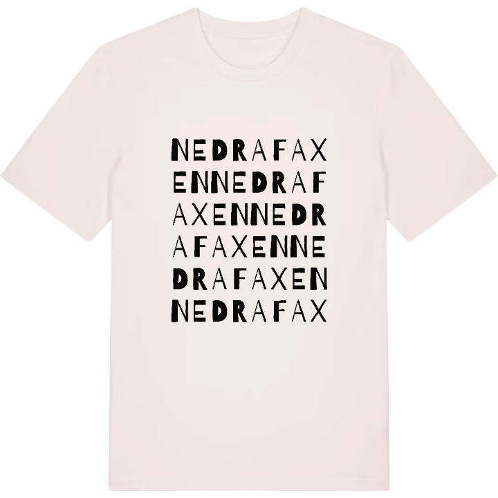 Nedra Faxen ordlek t-shirt – t-shirt från PinShirt