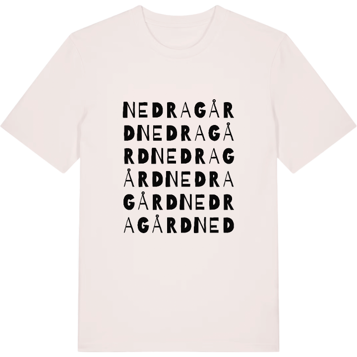 Nedragård ordlek t-shirt – t-shirt från PinShirt