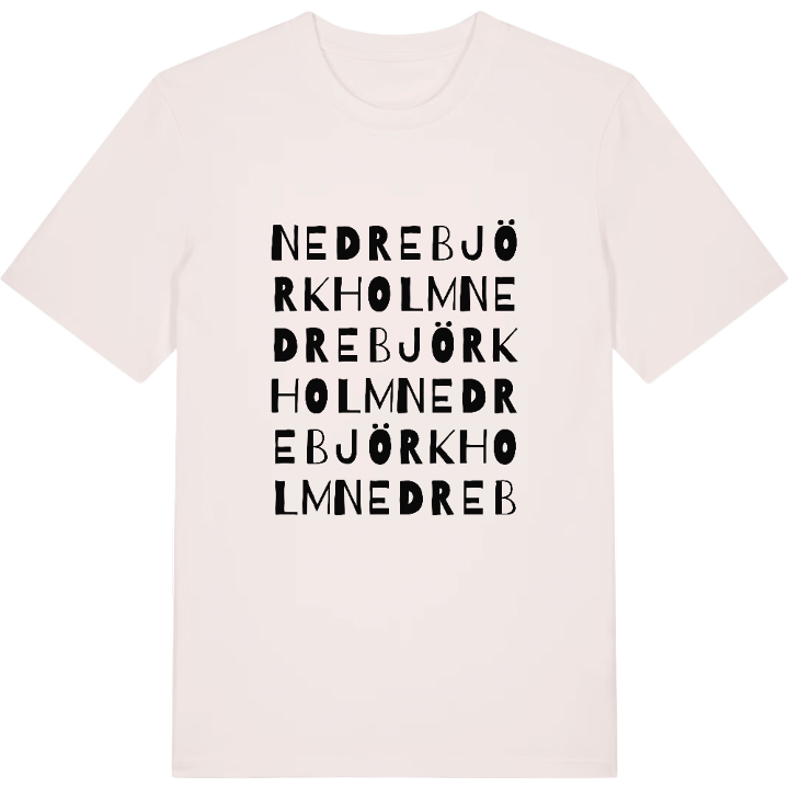 Nedre Björkholm ordlek t-shirt – t-shirt från PinShirt
